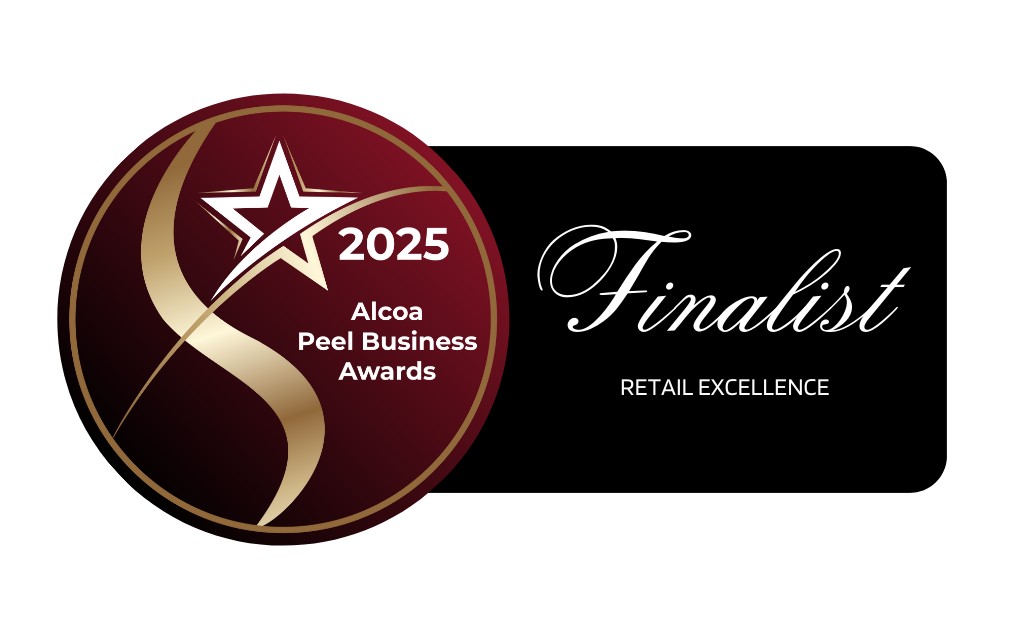 2025 Alcoa Peel Business Awards finalist for Retail Excellence
